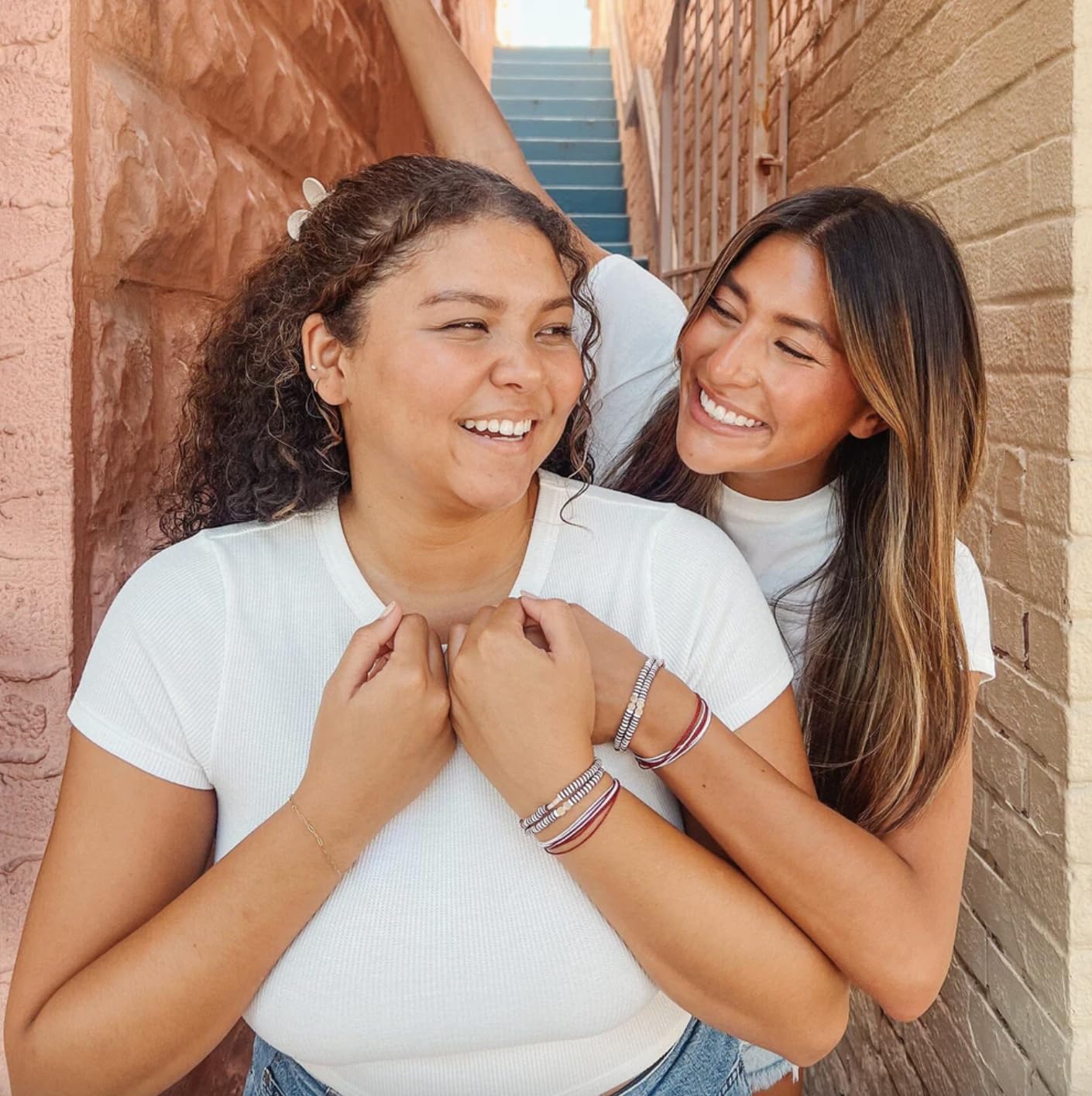 Pura Vida Bracelet - Alpha Phi Merch - Sorority Stretch Bracelets - Image 3