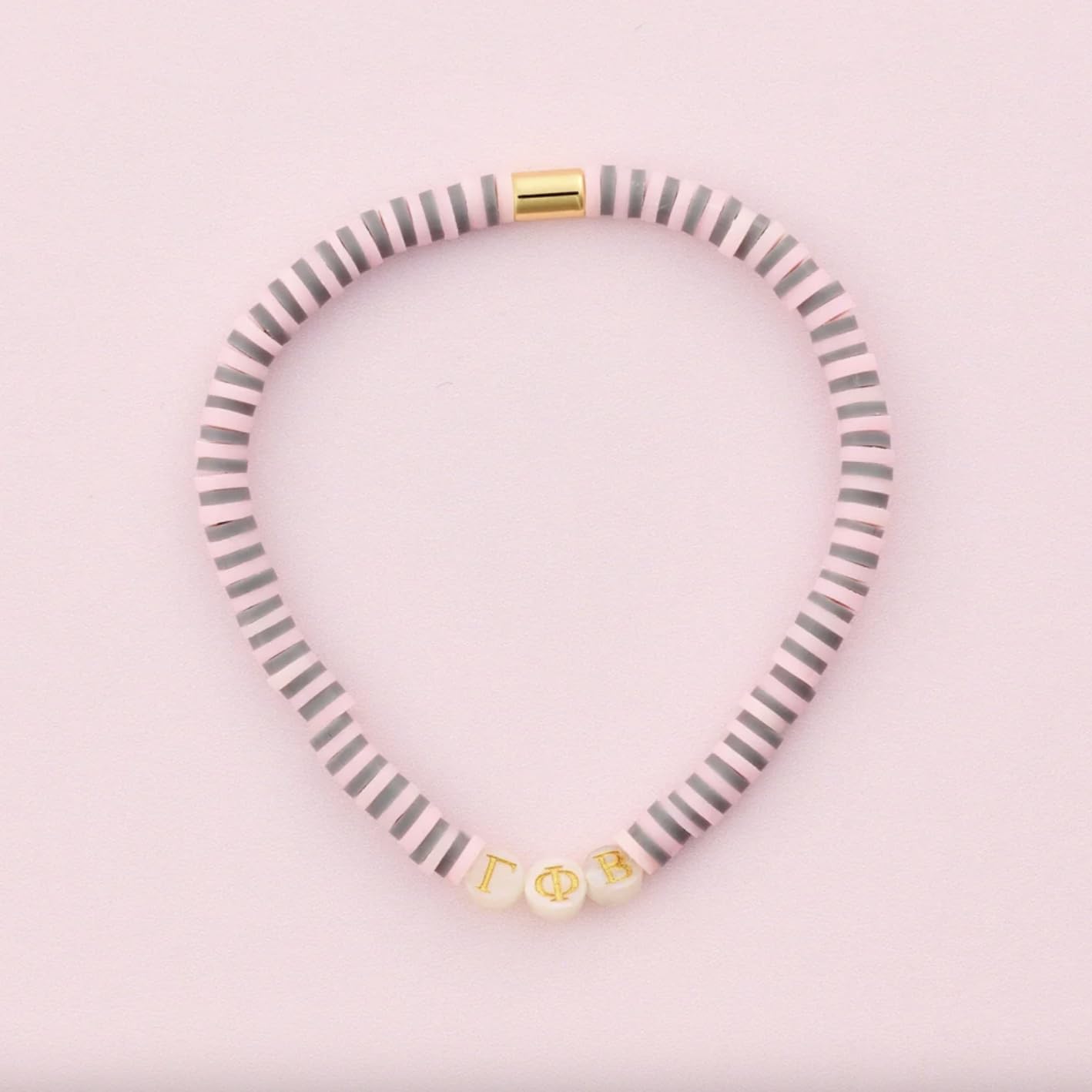 Pura Vida Bracelet - Gamma Phi Beta Merch - Sorority Stretch Bracelets - Image 3