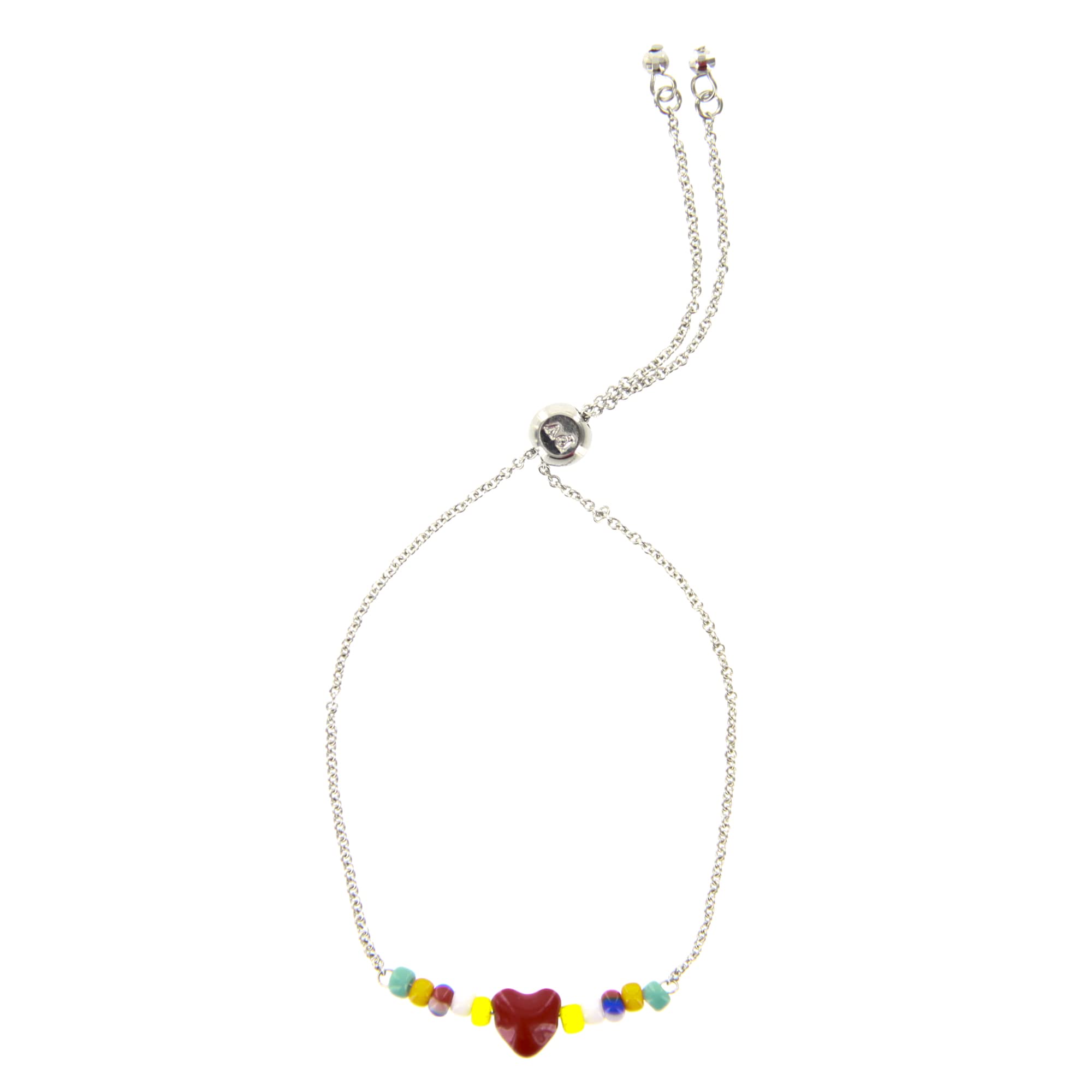 Pura Vida Bracelets Pack Happy Heart Charms Coin Bracelet Stack - Set of 3 Stackable Bracelets for Women, Summer Accessories & Cute Bracelets - Includes 3 Chain Bracelets - Image 4