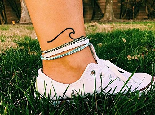 Pura Vida Braided Bracelet - 100% Waterproof, Adjustable Band - Brand Charm - Image 3