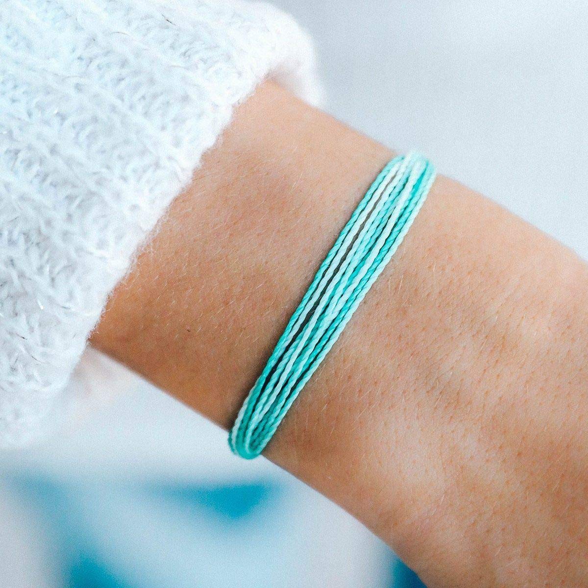 Pura Vida Jewelry Bracelets - 100% Waterproof and Handmade w/Coated Charm, Adjustable Band - Image 3