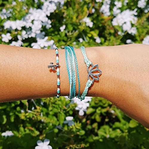 Pura Vida Jewelry Bracelets - 100% Waterproof and Handmade w/Coated Charm, Adjustable Band - Image 5